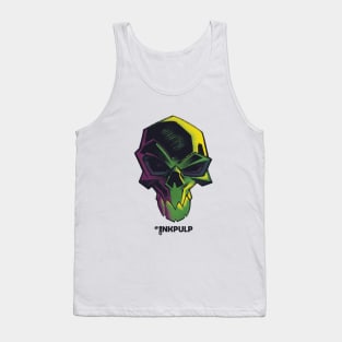 Psychedelic Inkpulp Skull 2 Tank Top